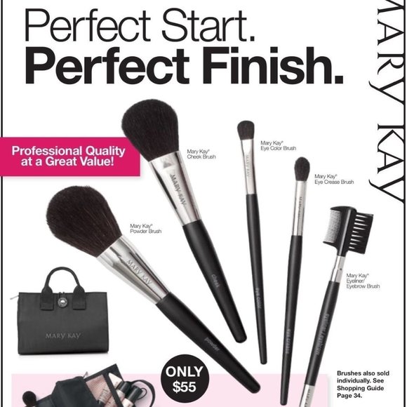 DOUBLE-HANDLE MAKEUP BRUSH COLLECTION